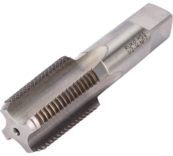 Однопроходный метчик Ruko NPT 1/2 -14 HSS-G 231012NPT