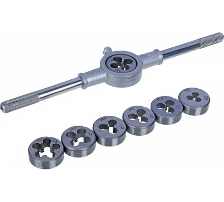 Набор плашек ЕРМАК М3 - 12, 8 предметов 637-022