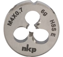 Плашка NKP М4 шаг 0.7мм DINEN22568 HSSE 6g 20х5мм 188001-N2-0040