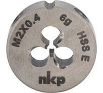 Плашка NKP М2 шаг 0.4мм DINEN22568 HSSE 6g 16х5мм 188001-N2-0020