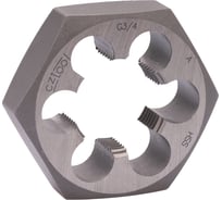 Трубная плашка Bucovice Tools 6-гранная G 3/4" -14 HSS 50x16мм 222340