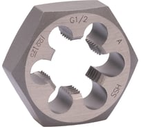 Трубная плашка Bucovice Tools 6-гранная G 1/2" -14 HSS 41x14мм 222120