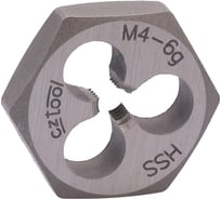 Плашка Bucovice Tools 6-гранная M4 Шаг 0.7 HSS 18x5мм 220040
