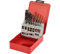 Набор машинных метчиков H-Tools M3-M12 HSSE-TiALN DIN371/376 + сверла 14пр 245051FHT