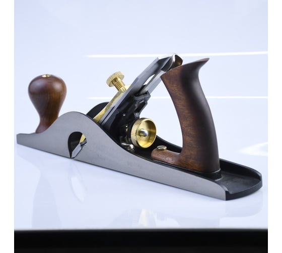 Рубанок GOLDRATIO n10, 325мм/54мм, Carriage Rabbet Plane, с открытыми бортами М00023184