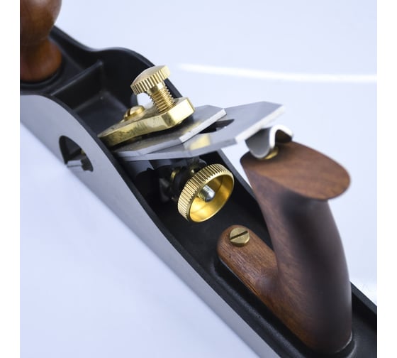 Рубанок GOLDRATIO n10, 325мм/54мм, Carriage Rabbet Plane, с открытыми бортами М00023184