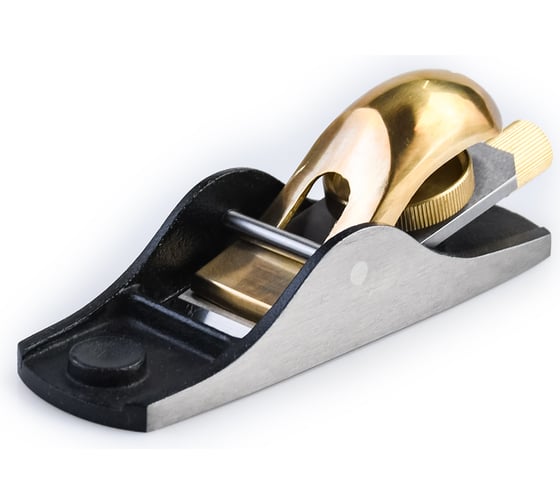 Рубанок GOLDRATIO n102, 135мм/30мм, Low Angle Block Plane М00023641 1