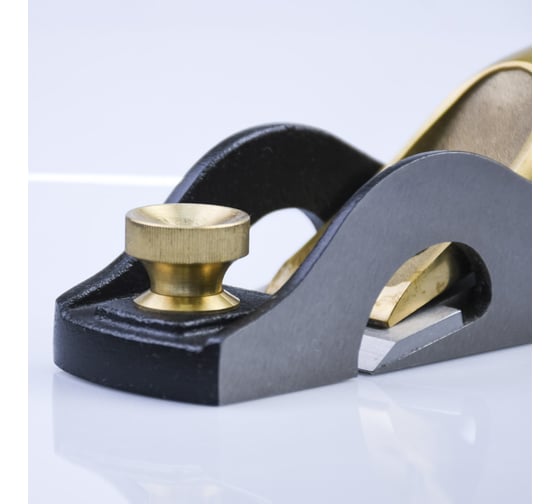 Рубанок GOLDRATIO n507, 158мм/45мм, Carriage Rabbet Block Plane, с открытыми бортами М00023633