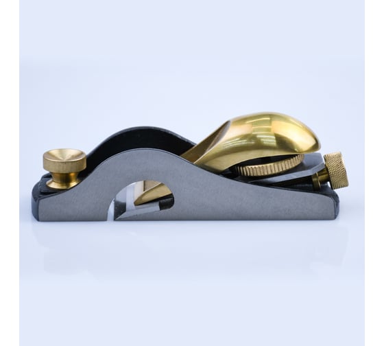 Рубанок GOLDRATIO n507, 158мм/45мм, Carriage Rabbet Block Plane, с открытыми бортами М00023633