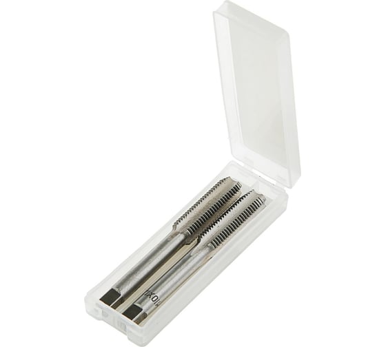 Метрические ручные метчики TUNDRA М10 х 1.25 мм, комплект из 2 шт. 2705909