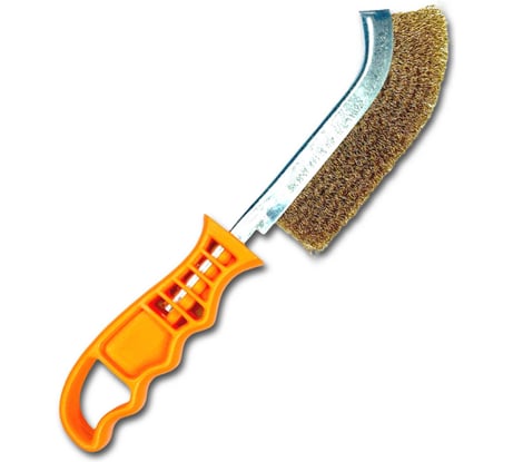 Щетка ручная универсальная Lessmann латунная 0,30 мм, 056701