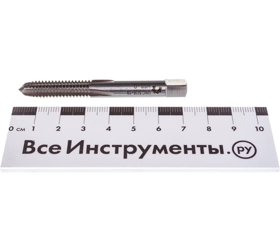 Дюймовый метчик WOLFSTAR UNC 5/16-18 HSS-G tu51618