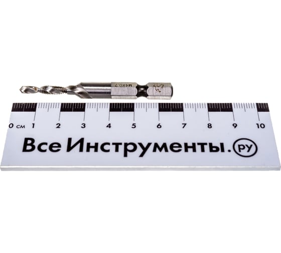 Метчик WOLFSTAR м/р М4,0х0,7 P6M5/М2 комбинированный ta00273