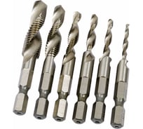 Набор метчиков WOLFSTAR М3-М10 Р6М5 комбинированных ta00278