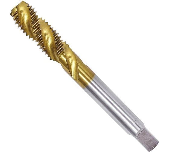 Метчик М 24x3,0 м/р HSS-G М2 TIN винтовая канавка арт. Grandshtangen GM10002430 1