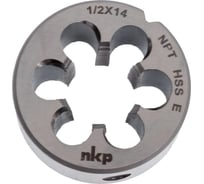 Коническая плашка NKP NPT 1/2-14 DINEN24230 HSSE 60 45x18мм 121001-N1-4631