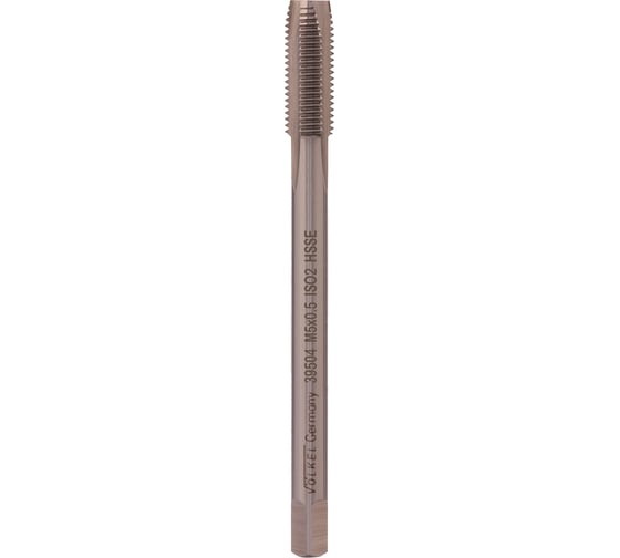Машинный метчик VOLKEL М5 шаг 0.5мм DIN374 HSSE 39504 V39504 1