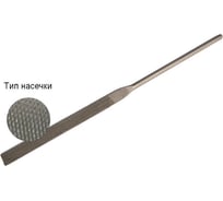 Надфиль WOLFSTAR плоский 140х3мм №0 У12 fn00002