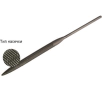 Надфиль WOLFSTAR полукруглый 140х3мм №00 У12 fn00005