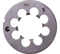 Плашка WOLFSTAR метрическая М36х2,0 9ХС Гост 9740 dr36200