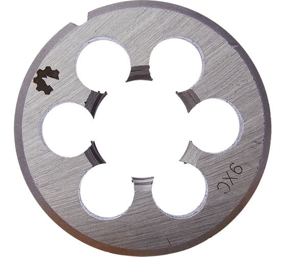 Плашка WOLFSTAR метрическая М30х1,5 9ХС Гост 9740 dr30150 1