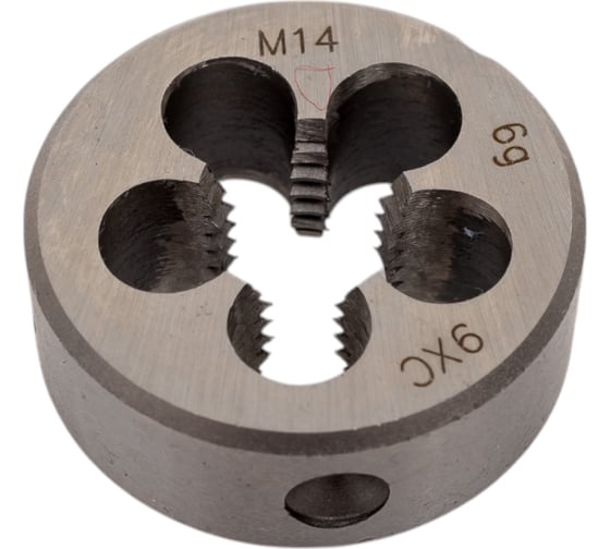 Плашка WOLFSTAR метрическая М14х2,0 9ХС Гост 9740 dr14200