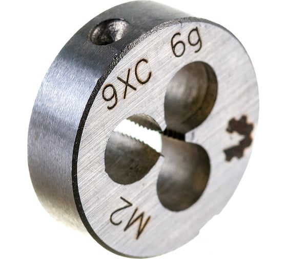 Плашка WOLFSTAR метрическая М2,0х0,4 9ХС Гост 9740 dr02040