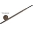 Напильник WOLFSTAR круглый 250№3 У12 fl82503 1