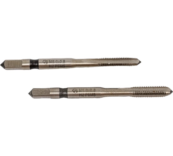 Метчик м/р SDW TOOLS М5,0х0,8 P6M5 к-т 2шт. с усил. хв. ta00036