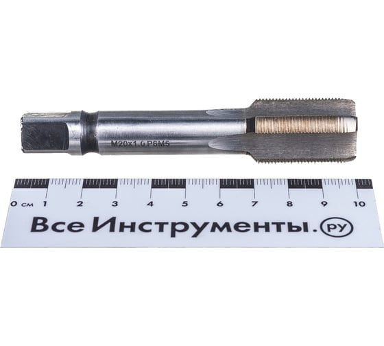 Метчик м/р SDW TOOLS М20х1,0 Р6М5 для скв.отверстий ГОСТ 3266-81 tm02010