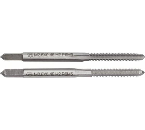 Метчик м/р SDW TOOLS М3,0х0,5 P6M5 к-т 2шт. с усил. хв. ta00032 1