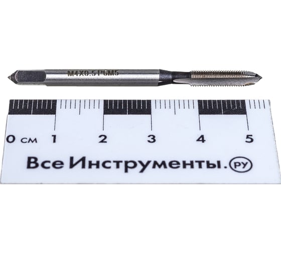 Метчик м/р SDW TOOLS М4,0х0,5 P6M5 для скв. с усил. хв. ta00004