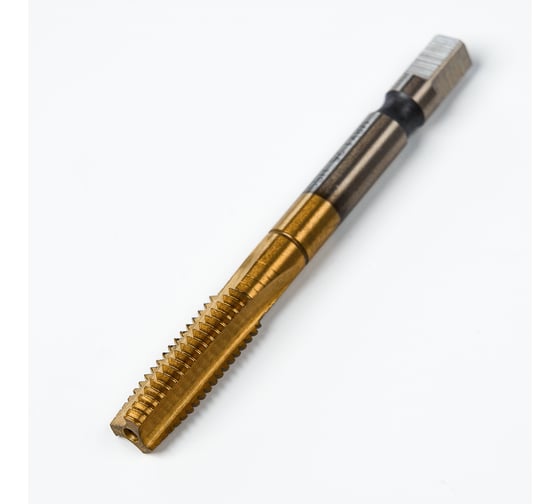 Метчик м/р Advancetool М10x0,75 HSS6542 (Р6М5) c TiN покрытием 6h ГОСТ 3266-81 ADT-М10075ГТ
