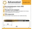 Метчик Advancetool м/р М10x1,25 HSS6542 (Р6М5) c TiN покрытием 6h ГОСТ 3266-81 ADT-М10125ГТ 2