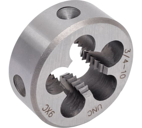 Плашка WOLFSTAR дюймовая 3/4-10 UNС 60 9XC du34010