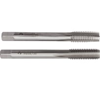 Метчик м/р WOLFSTAR М8,0х1,25 Р6М5K5 компл. 2шт. ГОСТ 3266-81 tm50812