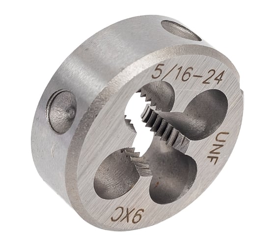 Плашка WOLFSTAR дюймовая 5/16-24 UNF 60 9XC du51624