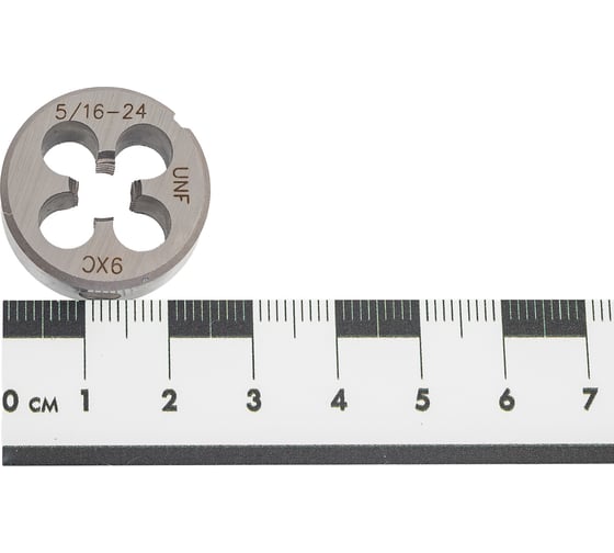 Плашка WOLFSTAR дюймовая 5/16-24 UNF 60 9XC du51624
