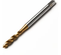 Метчик м/р Advancetool М4x0,70 спиральный DIN 371 HSSE Co5 (Р6М5K5) 6h ГОСТ 24705-81 ADT-М0407CDCo
