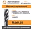 Метчик м/р Advancetool М5x0,80 спиральный DIN 371 HSSE Co5 (Р6М5K5) 6h ГОСТ 24705-81 ADT-М0508CDCo 8
