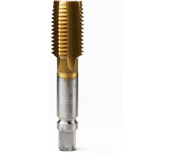 Метчик м/р Advancetool М36x4,00 HSS6542 (Р6М5) c TiN покрытием 6h ГОСТ 3266-81 ADT-М3640ГТ