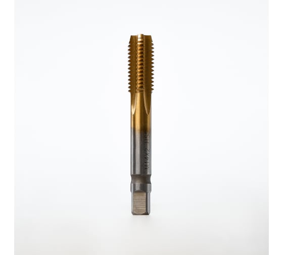 Метчик м/р Advancetool М24x1,50 HSS6542 (Р6М5) c TiN покрытием 6h ГОСТ 3266-81 ADT-М2415ГТ