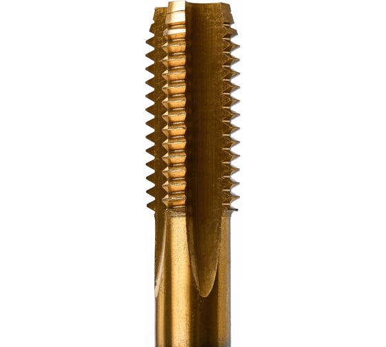 Метчик м/р Advancetool М24x1,50 HSS6542 (Р6М5) c TiN покрытием 6h ГОСТ 3266-81 ADT-М2415ГТ