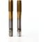 Метчик м/р Advancetool М14x2,00 (комп 2шт) HSS6542 (Р6М5) c TiN покрытием 6h ГОСТ 3266-81 ADT-М1420ГТКТ 3