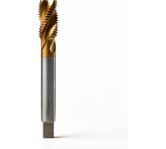 Метчик м/р Advancetool М14x2,00 спиральный DIN 376 HSS6542 (Р6М5) c TiN покрытием 6h ГОСТ 24705-81 ADT-М1420CDТ