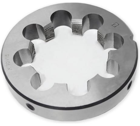 Плашка М70х1,5 6h D-120 мм Русский Инструмент ri.128.337