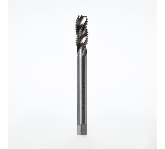 Метчик Advancetool м/р М6x1,00 спиральный DIN 371 HSSE Co5 (Р6М5K5) 6h ГОСТ 24705-81 ADT-М0610CDCo 1