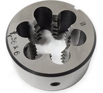 Плашка Tr36х6 D-75 круглая для нарезания трапецеидальной резьбы Русский Инструмент ri.276.14