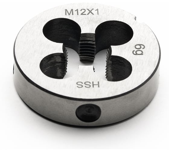 Плашка Advancetool М10х1,00 HSS4341 (Р6М5) 6g DIN223 ADT-ПМ1010