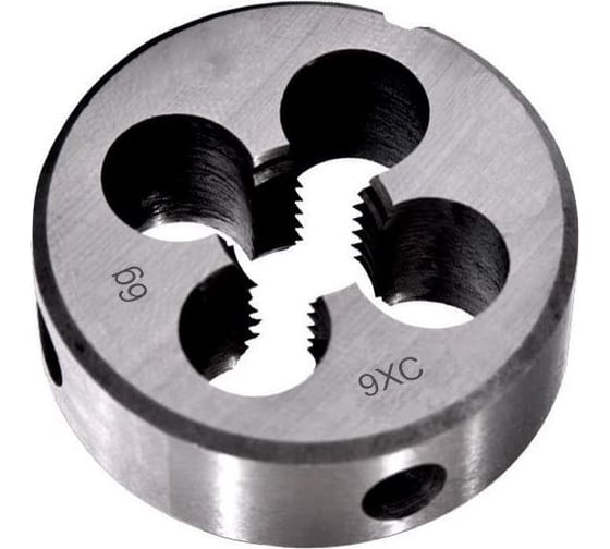 Плашка круглая Debever Machining Solutions LH, М27x1.5, 9ХС, DIN 223, 6g DB-412715L 1